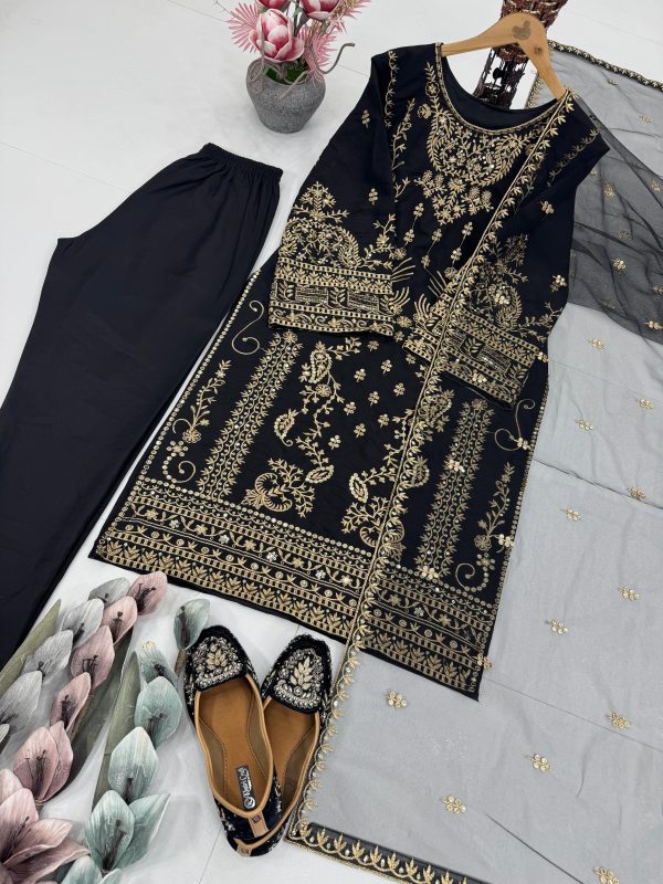 KARMA FASHION MT 1044 DESIGNER PLAZZO SUITS