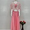 KARMA FASHION MT 1046 PARTY WEAR KOTI BLOUSE SUIT SET