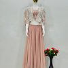 KARMA FASHION MT 1046 PARTY WEAR KOTI BLOUSE SUIT SET