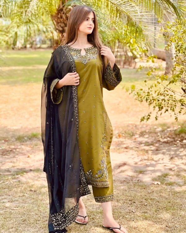 KARMA FASHION MT 1047 DESIGNER PLAZZO SUITS