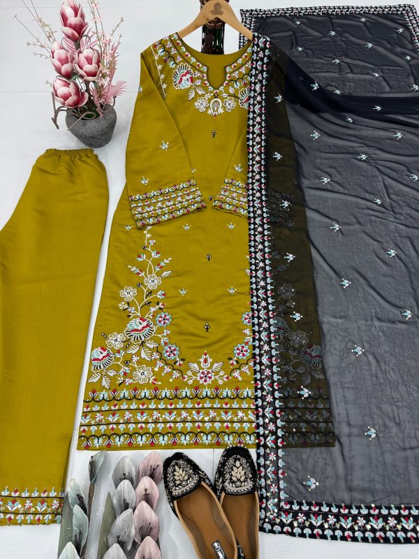 KARMA FASHION MT 1047 DESIGNER PLAZZO SUITS