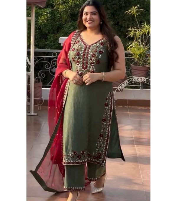 KARMA FASHION ST 218 DESIGNER SALWAR SUITS