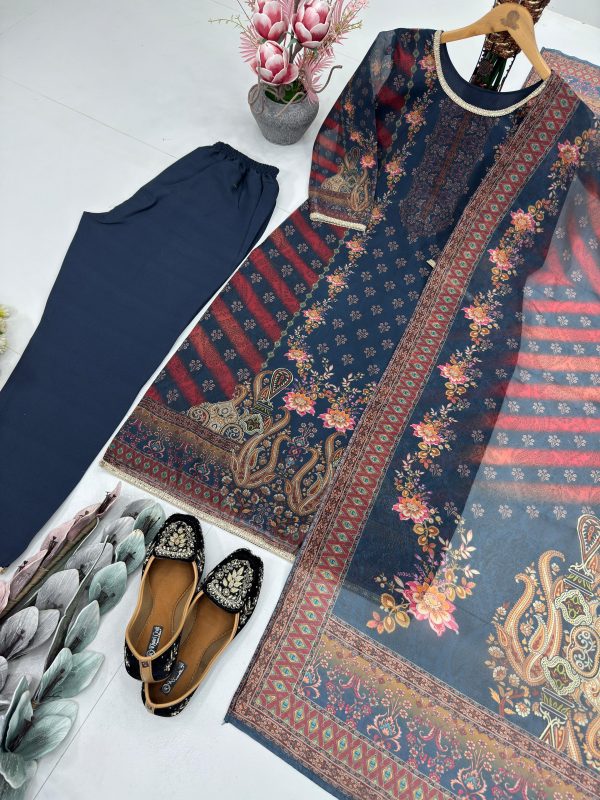 KARMA FASHION ST 221 DESIGNER PLAZZO SUITS