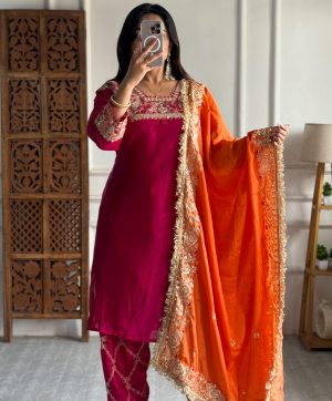 KAVYA FAB KF 3165 DESIGNER FARSHI SALWAR SUITS