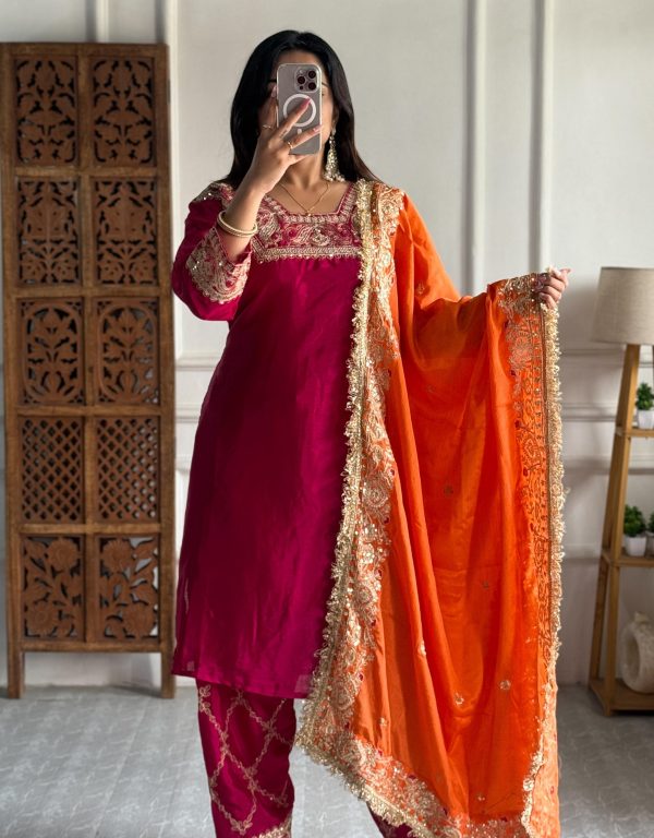 KAVYA FAB KF 3165 DESIGNER FARSHI SALWAR SUITS