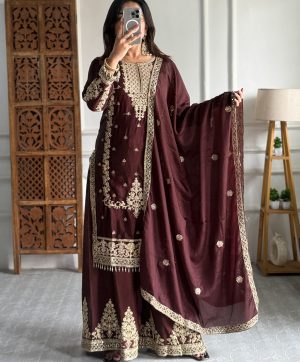 KAVYA FAB KF 3166 DESIGNER PLAZZO SUITS ONLINE