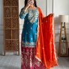 KAVYA FAB KF 3167 TRENDING PLAZZO SUITS WHOLESALE