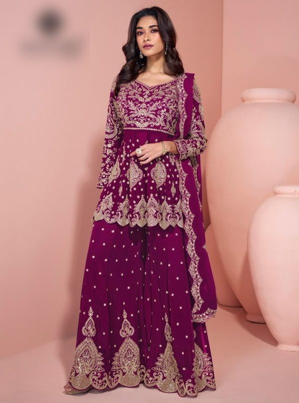 KAVYA FAB KF 3169 DESIGNER PLAZZO SUITS ONLINE