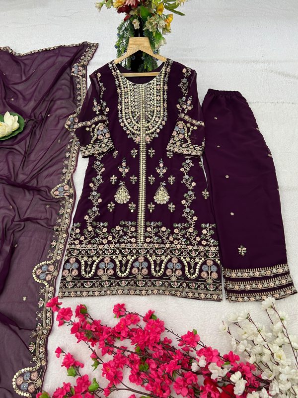KAVYA FAB KF 3170 C DESIGNER SUITS WHOLESALE