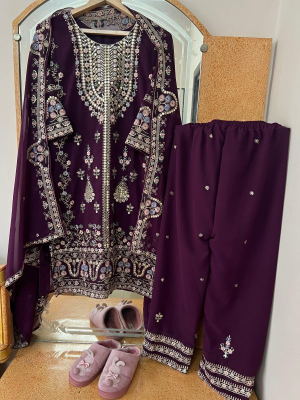 KAVYA FAB KF 3170 C DESIGNER SUITS WHOLESALE