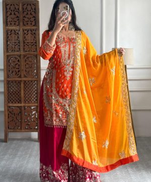 KAVYA FAB KF 3172 DESIGNER PLAZZO SUITS
