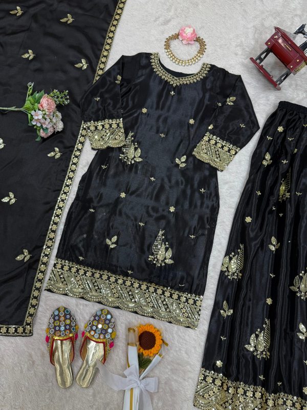 KD FASHION 1515 A DESIGNER PLAZZO SUITS WHOLESALE