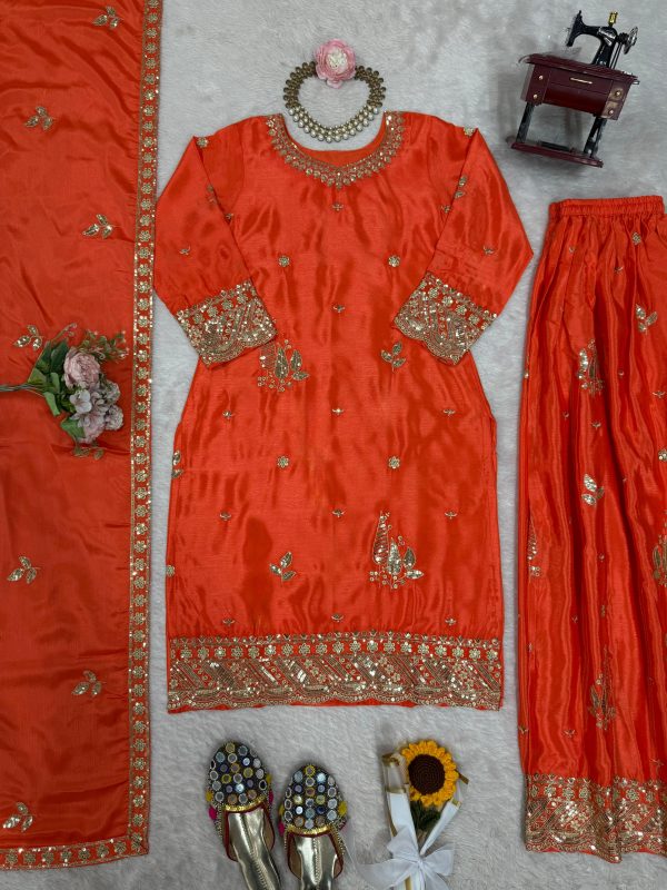 KD FASHION 1515 B DESIGNER PLAZZO SUITS WHOLESALE