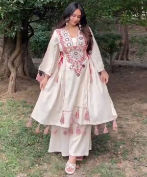 KD FASHION 1516 DESIGNER PEPLUM SUITS ONLINE