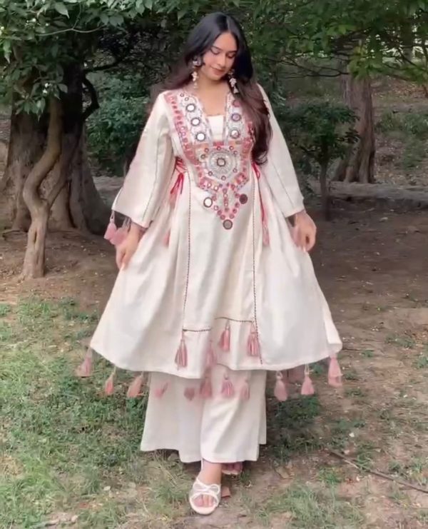 KD FASHION 1516 DESIGNER PEPLUM SUITS ONLINE