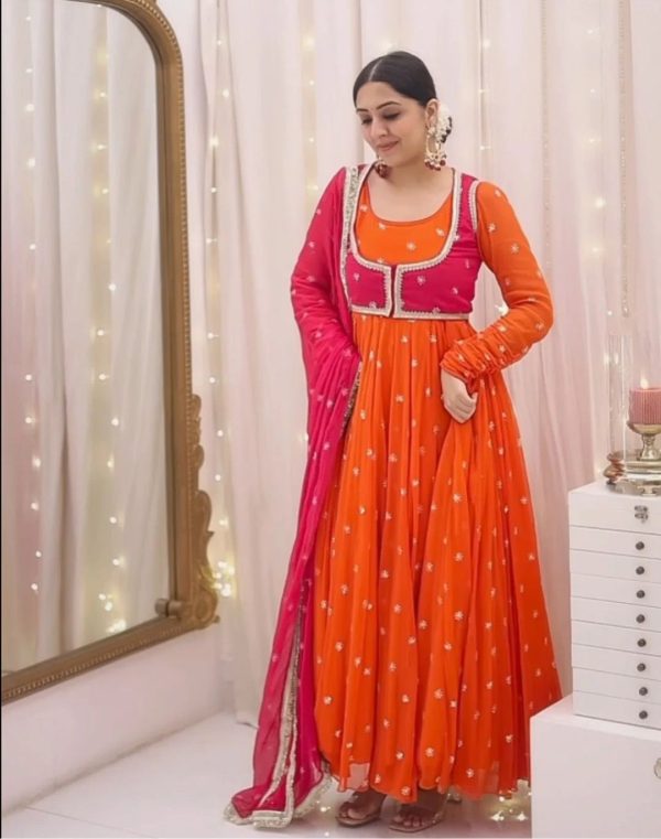 KD FASHION 1518 DESIGNER ANARKALI SUITS ONLINE