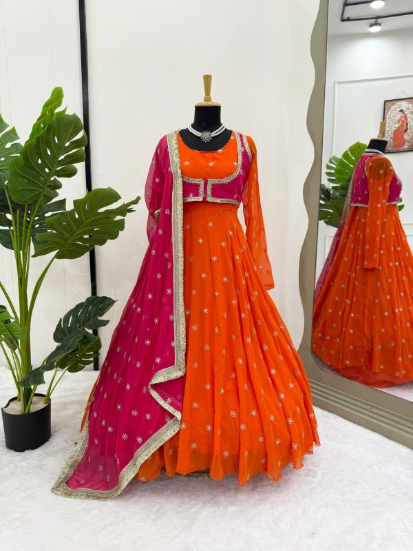 KD FASHION 1518 DESIGNER ANARKALI SUITS ONLINE