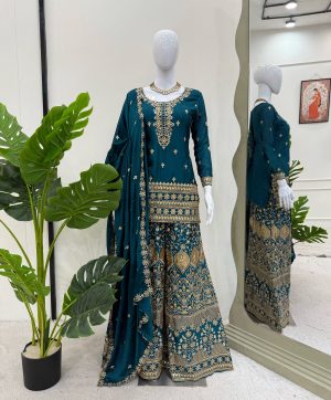 KD FASHION 1519 A DESIGNER PLAZZO SUITS ONLINE