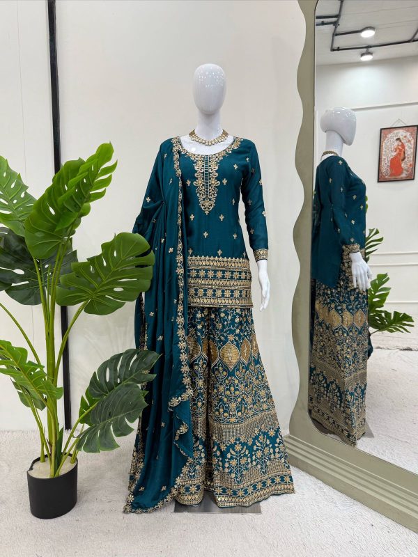 KD FASHION 1519 A DESIGNER PLAZZO SUITS ONLINE
