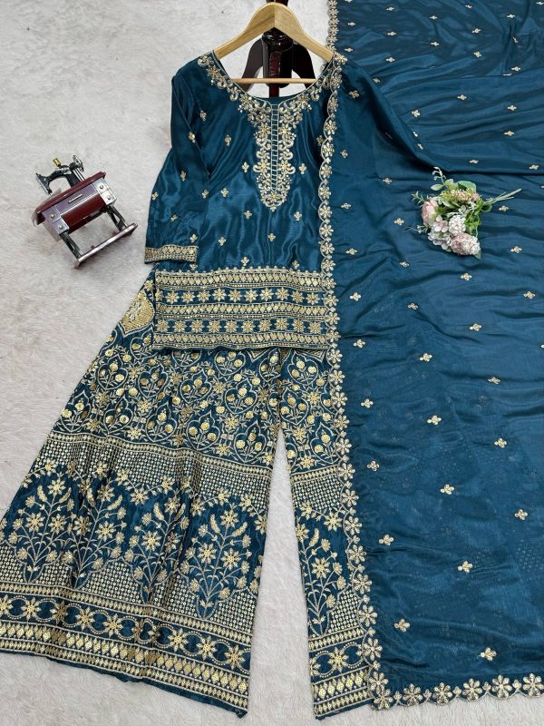 KD FASHION 1519 A DESIGNER PLAZZO SUITS ONLINE