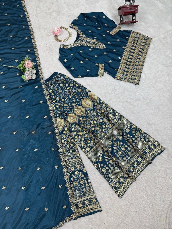 KD FASHION 1519 A DESIGNER PLAZZO SUITS ONLINE