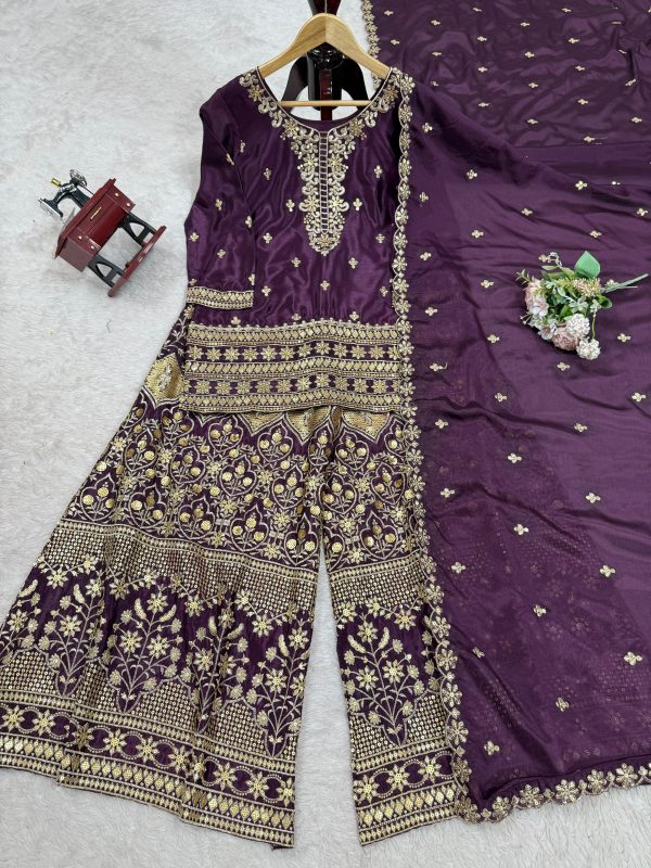 KD FASHION 1519 B DESIGNER PLAZZO SUITS ONLINE