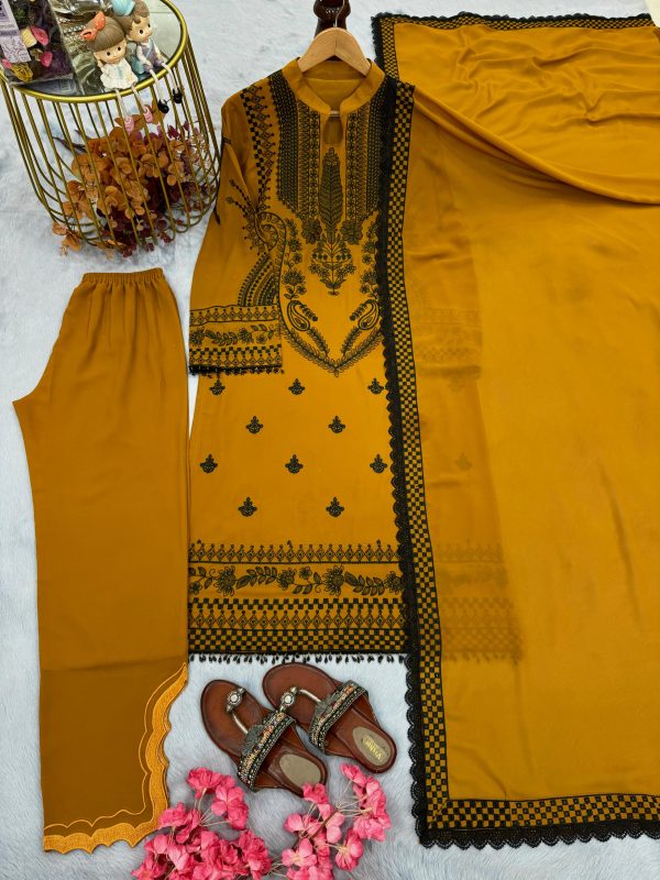 LADY LOOK 011 TRENDING PLAZZO SUITS WHOLESALE