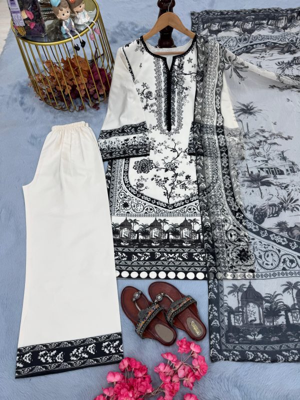 LADY LOOK 017 TRENDING PLAZZO SUITS WHOLESALE