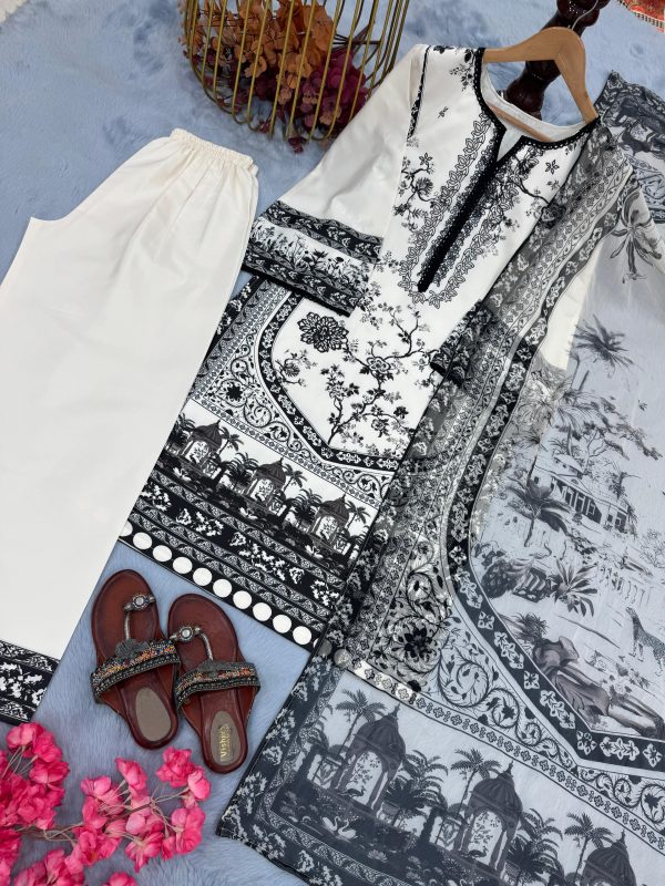 LADY LOOK 017 TRENDING PLAZZO SUITS WHOLESALE