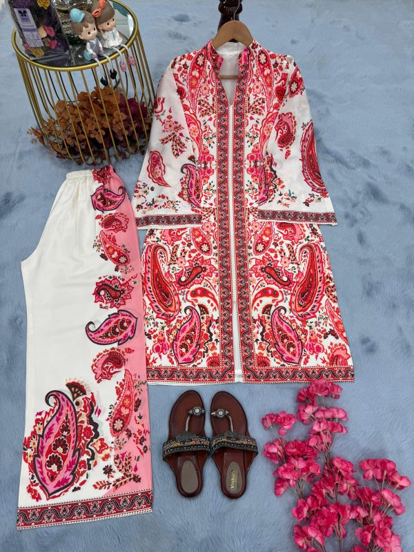 LADY LOOK 018 A TRENDING PARTY WEAR CORD SET