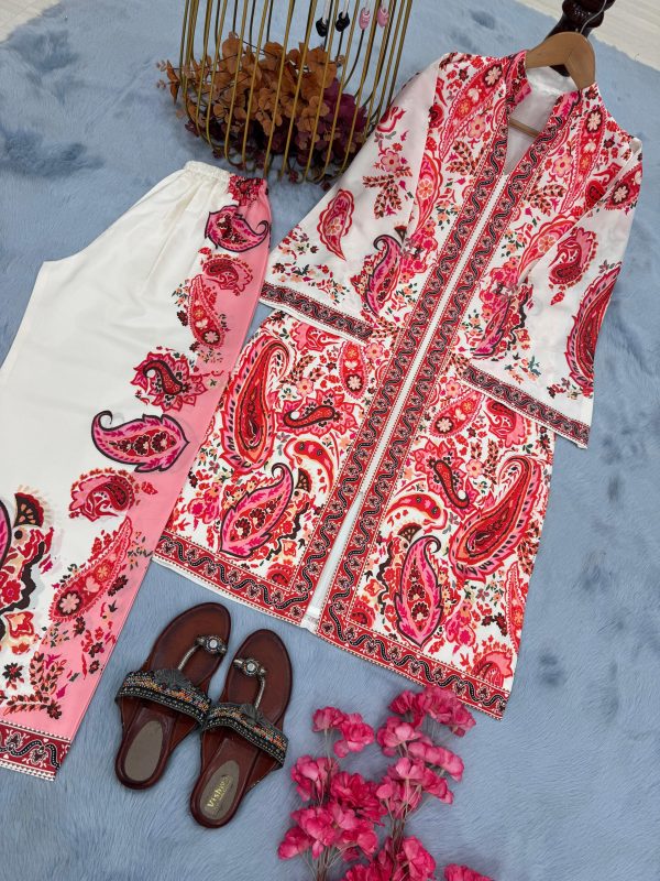 LADY LOOK 018 A TRENDING PARTY WEAR CORD SET