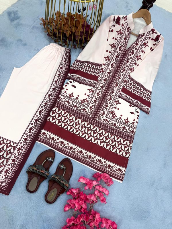 LADY LOOK 018 B TRENDING PARTY WEAR CORD SET