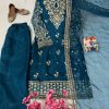 LC 1371 B DESIGNER PLAZZO SUITS WHOLESALE