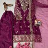 LC 1371 C DESIGNER PLAZZO SUITS WHOLESALE