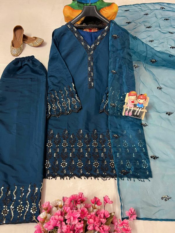 LC 1378 TRENDING PLAZZO SUITS WHOLESALE