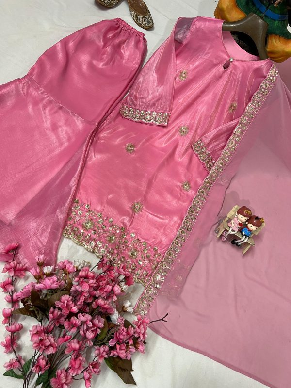 LC 1381 DESIGNER SHARARA SUITS WHOLESALE