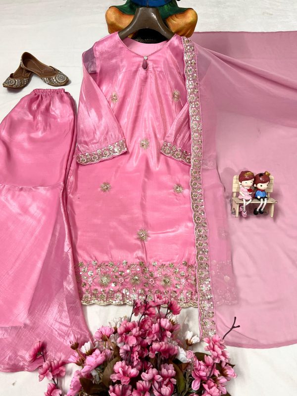 LC 1381 DESIGNER SHARARA SUITS WHOLESALE