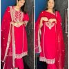 LG 1921 DESIGNER FANCY PURE CHINON SALWAR SUITS
