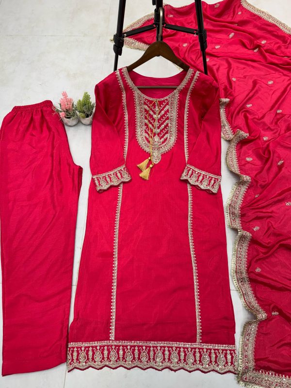 LG 1921 DESIGNER FANCY PURE CHINON SALWAR SUITS