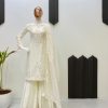 LG 1961 DESIGNER WEAR SHARARA SUIT IN THREE PIECE