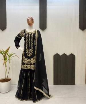 LG 1964 DESIGNER SHARARA SUITS WHOLESALE