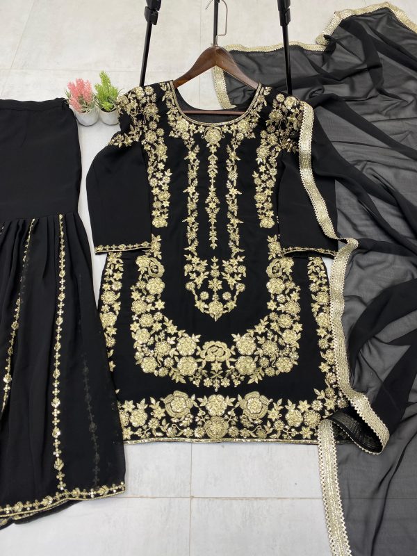 LG 1964 DESIGNER SHARARA SUITS WHOLESALE