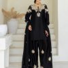 LG 1978 EXCLUSIVE DESIGNER CRAPE SILK PLAZZO SUITS