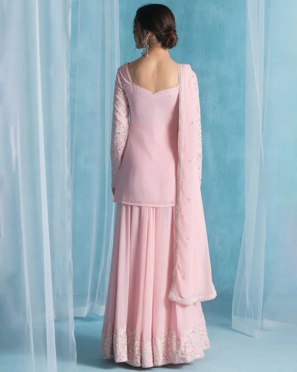 LG 1979 DESIGNER SEQUANCE EMBROIDERY WORK SUIT