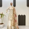 LG 1980 EXCLUSIVE HEAVY CHINON PLAZZO SUITS