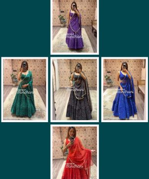 LG 637 NAVARATRI SEASON PRINTED LEHENGA CHOLI