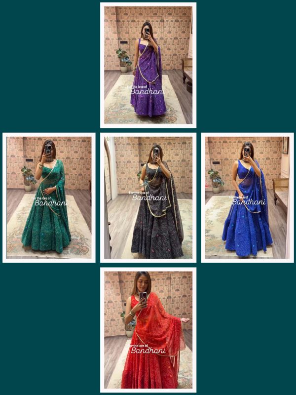 LG 637 NAVARATRI SEASON PRINTED LEHENGA CHOLI
