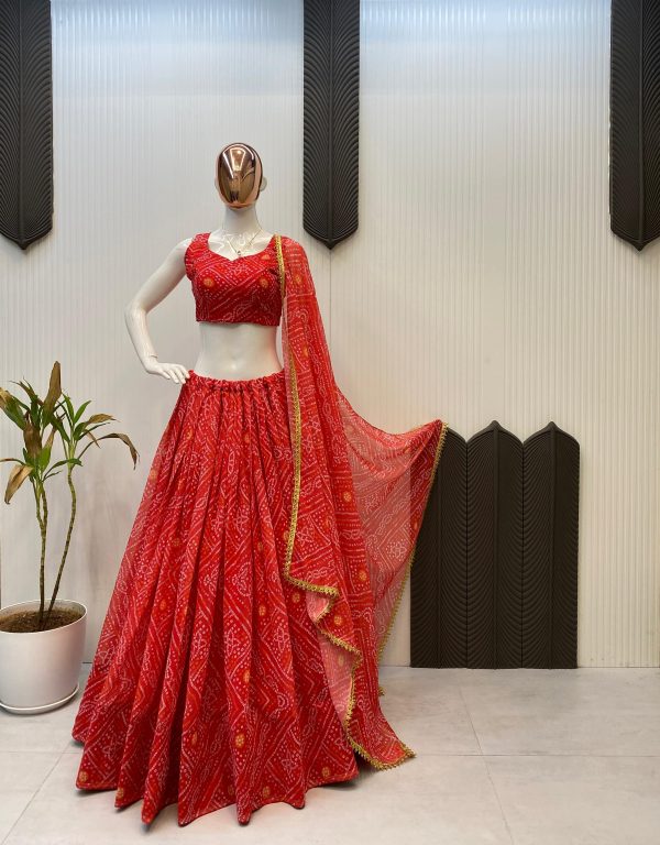 LG 637 NAVARATRI SEASON PRINTED LEHENGA CHOLI