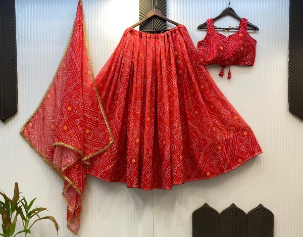 LG 637 NAVARATRI SEASON PRINTED LEHENGA CHOLI