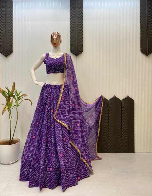LG 637 NAVARATRI SEASON PRINTED LEHENGA CHOLI